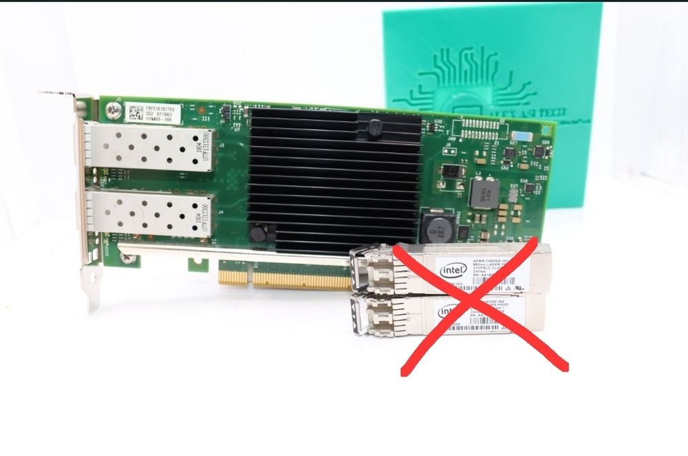 Placa de retea Intel X710-DA2 Dual Port 10Gb 05N7Y5 + Bonus 2 x Gtek