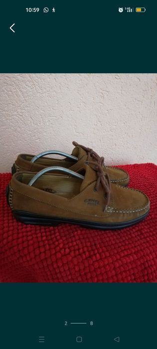 Mocasini Camel piele întoarsă nr 44 bărbați
