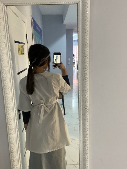 Медецинский белый халат