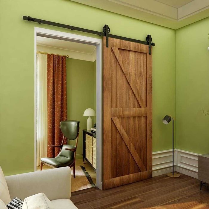 Kit de montare, mecanism usa glisanta, Negru