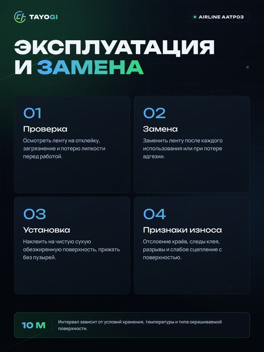 Лента клейкая малярная AIRLINE