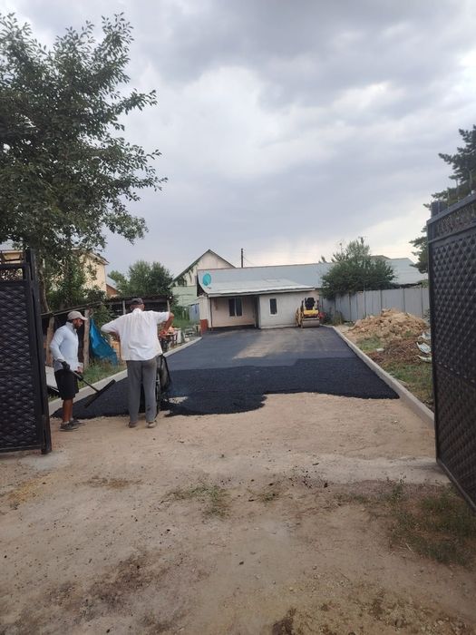 Укладка асфальта