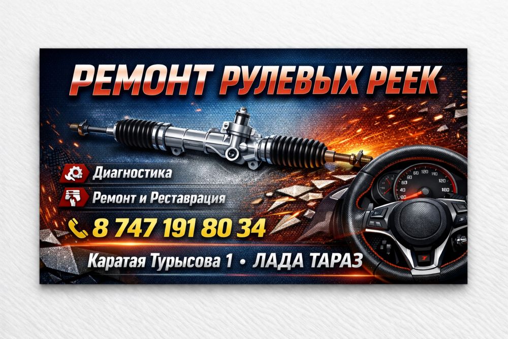 Ремонт рулевых реек