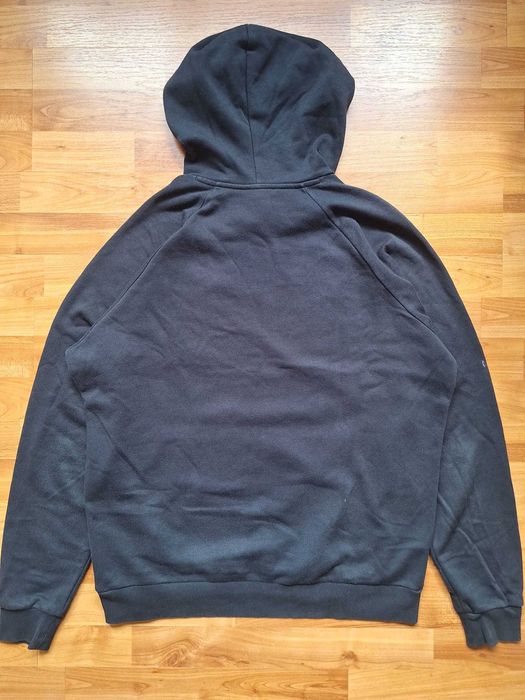 Under Armour ColdGear Hoodie Pulover Loose Fit Mărimea M Negru/Alb