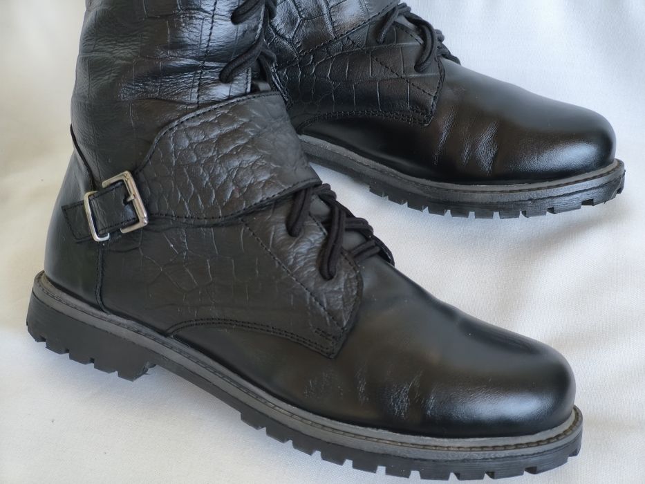 Ботуши естествена кожа, номер 39