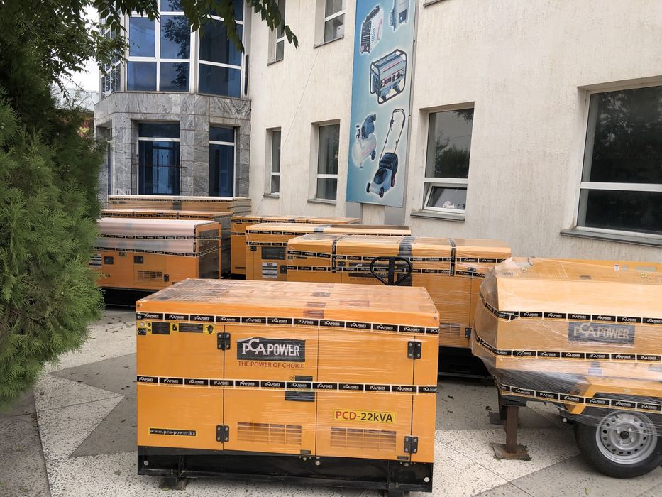 Дизельные генераторы электростанции