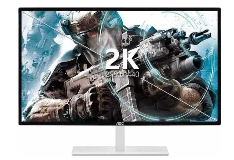 Monitor 31.5" AOC 2K (2560x1440) QHD (Panou IPS, 75Hz, AMD FreeSync)