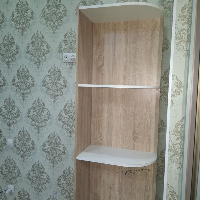 Стеллаж угловой напольный