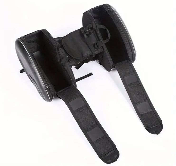 Genti laterale moto coburi extensibile portbagaj, 58L, impermeabile