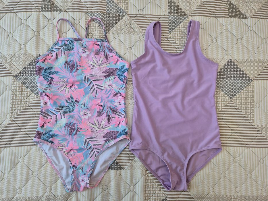 Лот бански момиче 122/128 см