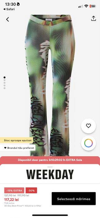Pantaloni Weekday