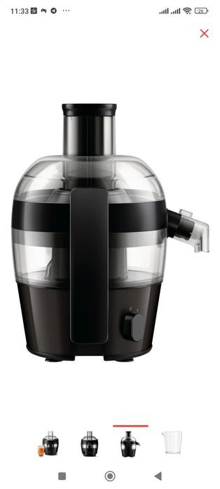 Сока выжималка черный