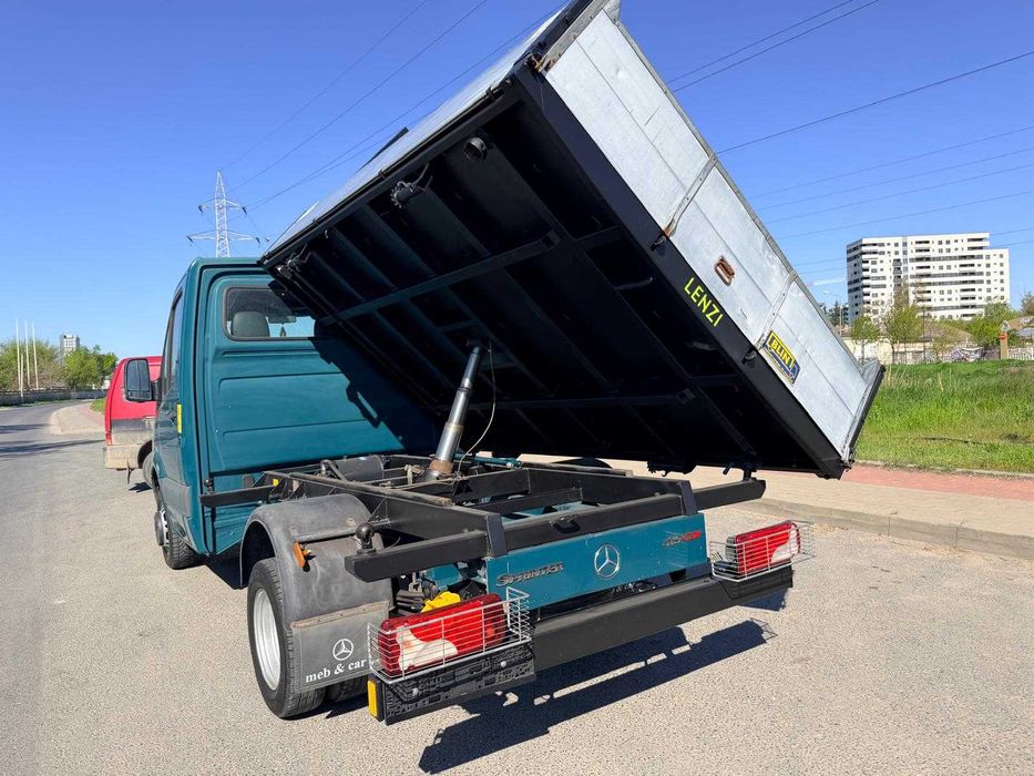 Mercedes Sprinter 415 / 3,5 T / basculabila pe cutie
