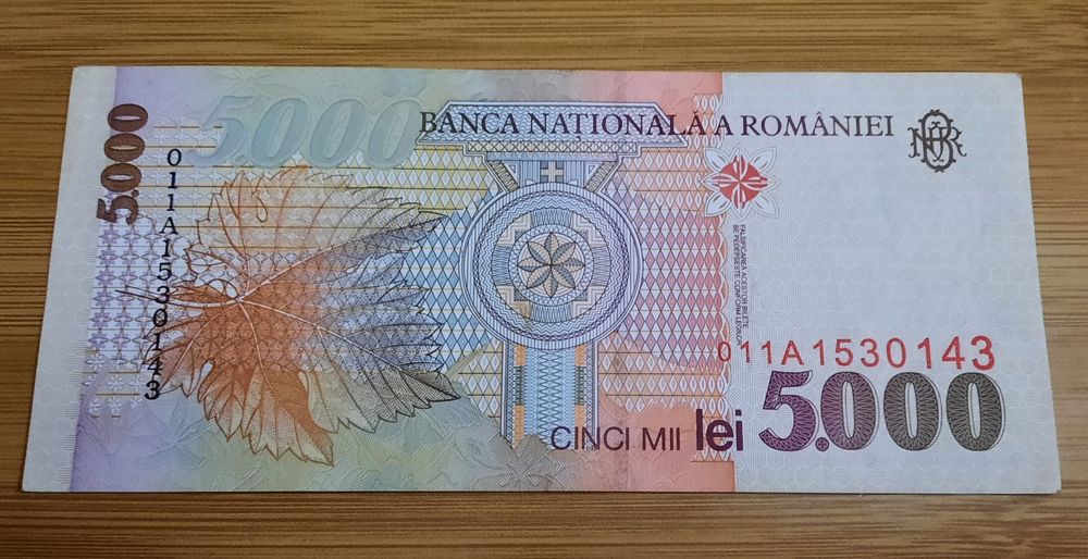 Bancnotă de 5000lei Blaga
