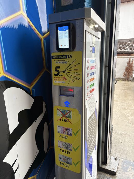 Utilaje complete Spalatorie Auto Self 5 boxe 28.000 euro