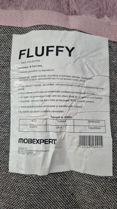 Covor Fluffy Mobexpert