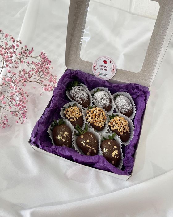 Клубника в шоколаде