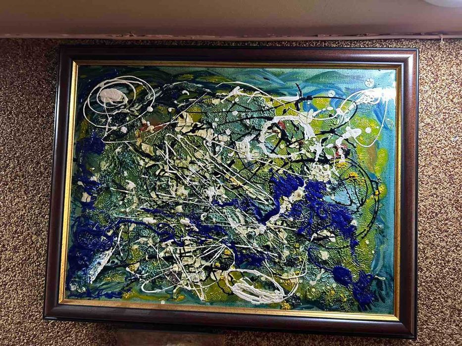 Прекрасна картина от съвременна македонска художничка .