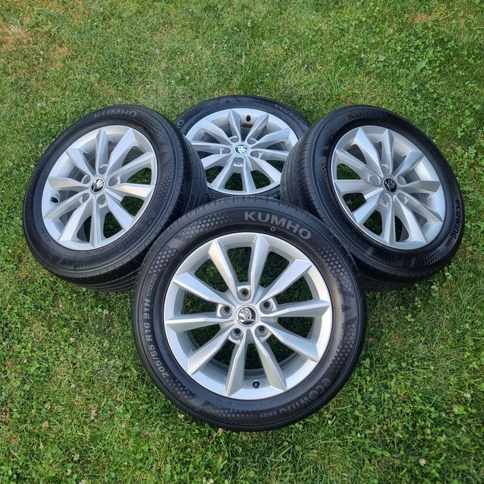 Jante/Roți "16 Originale Skoda 5x112