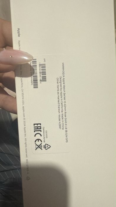 Продается apple watch 10 series 42мм