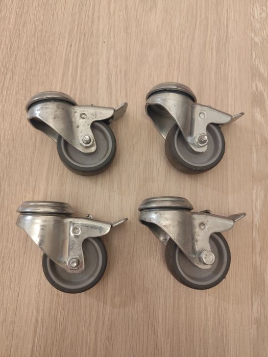 Roti cu frana silicon TENTE 4 buc