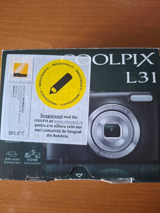 Компактен дигитален фотоапарат Nikon Coolpix l 31/Y2K(Винтидж)