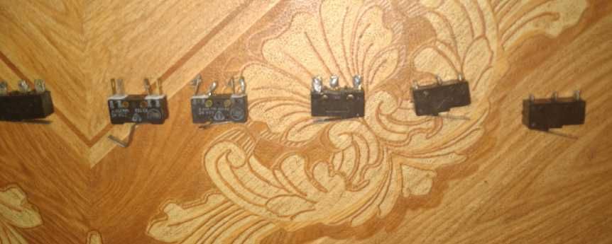 Продам микропереключатели,кнопки.