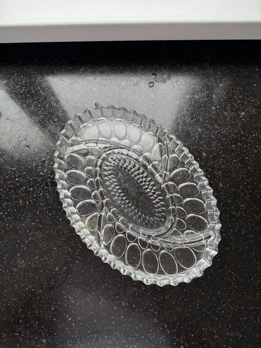 Менажница стеклянная