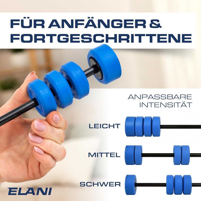 ELANI Swing Rod / Swing Stick fitness, bara vibrationala pentru antrenament si postura