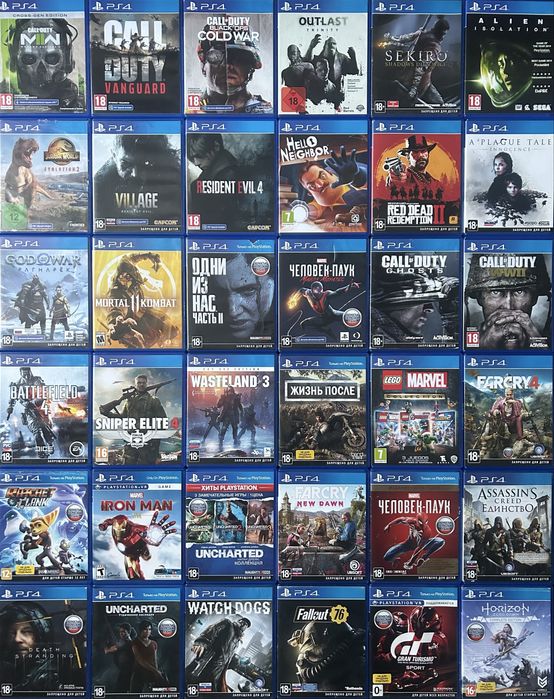 Игры на дисках пс5 пс4