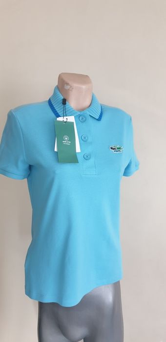 Lacoste Slim Fit Pique  Cotton  40 - M НОВО ОРИГИНАЛ Дамска Тениска