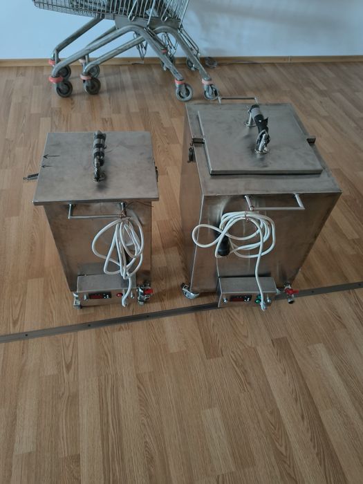 Masini gheata carbonica Inox