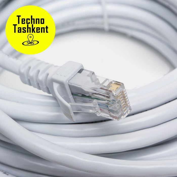 Lan кабель Cat5/6 (Сетевой кабель) 1,5/3/5/10/15/20/50m (Dostavka Bor)