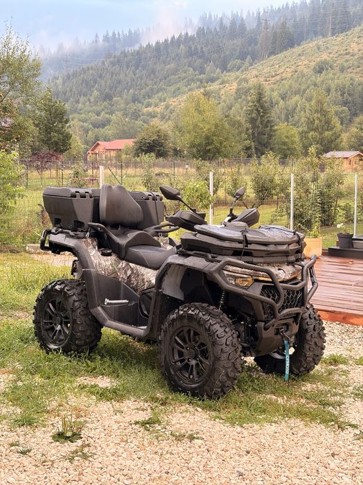 Atv CF 1000 x10 inmatriculat nr negru
