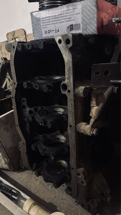 Блок цилиндра газель