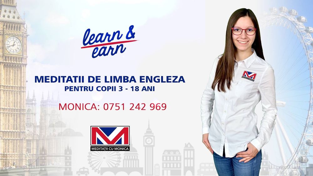 Meditatii limba engleza, germana, romana, matematica - Satu Mare