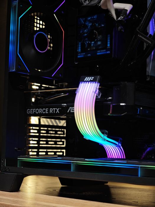 Мощный компьютер Ryzen 7 7800x3d/Ozu32 d5/RTX 5070 12g/SSD 1T