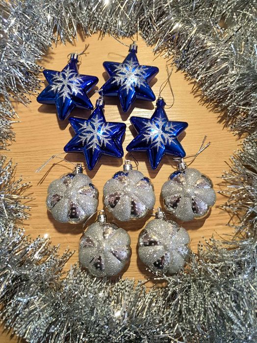 Елочные игрушки. Звездочки.
