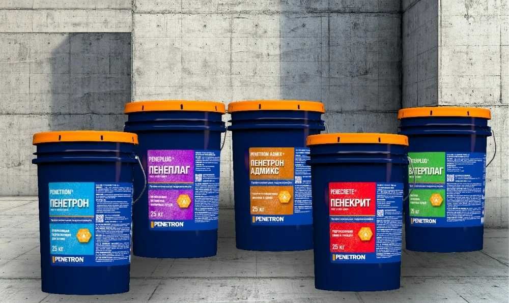 Penetron Admix Penecrite Penebar Waterplag Peneplag из первых рук !