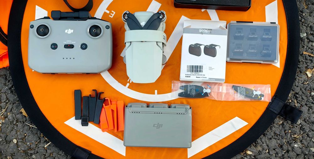 Drona DJI MINI 2 Fly More Combo 4K cu multe accesorii dji mavic mini 2