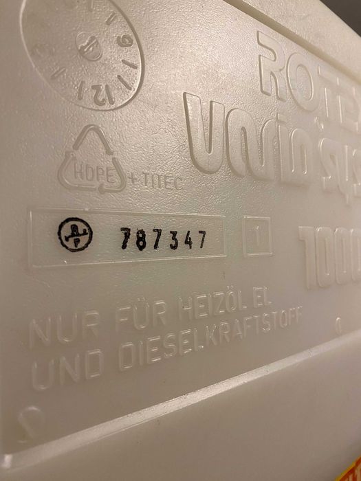 ЧИСТО НОВ Двустенен Резервоар ROTEX Variosystem 1000L + оригинална окомплектовка (За Нафта или Вода)