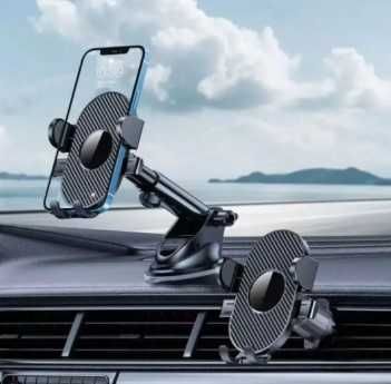 Стойка №3981 за телефон вакуум 360 ° 2в1 със 2 захвата