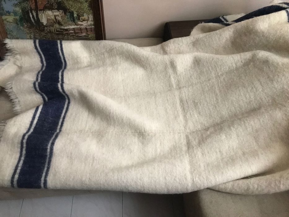 Домашнотъкано валяно одеяло