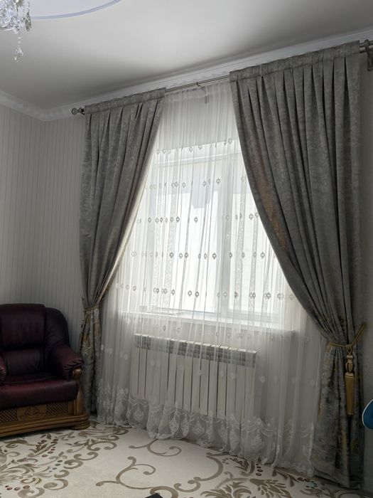 Шторы,тюль комплект