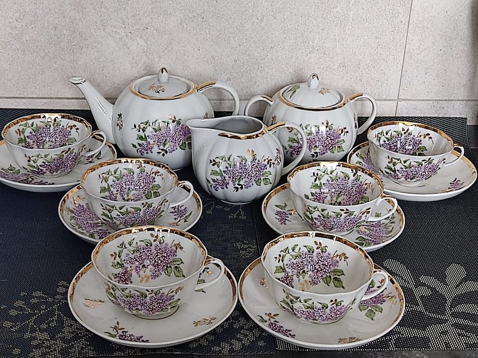 Сервиз чайный Сирень Дулево
