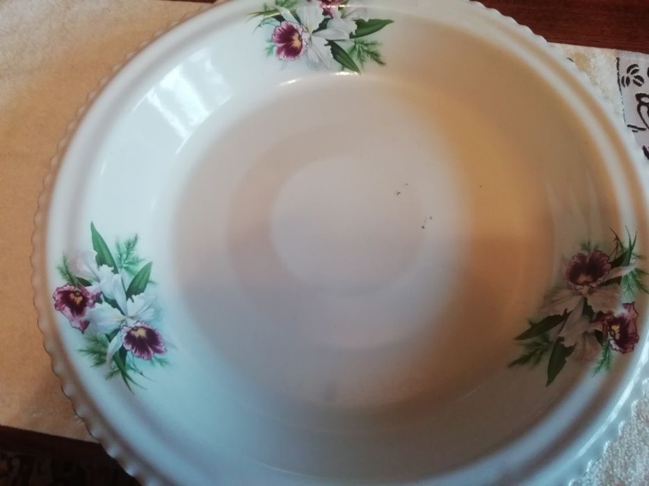 Ляган эмалированный, советского производства 32 см