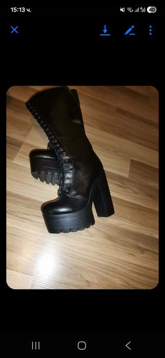 Ботуши чизми 37н