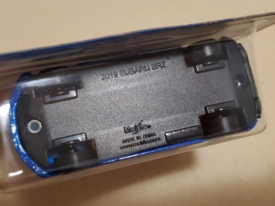 Machetă albastră Maisto Subaru BRZ 2019 (1:64)