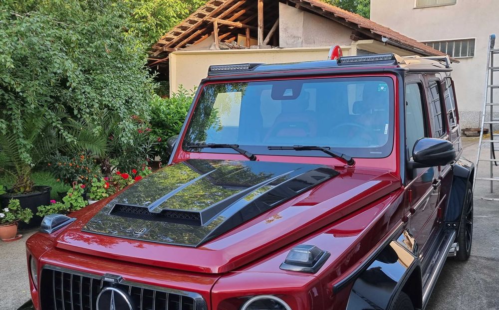 Карбон капак за Mercedes G350 G400 G500 G63 AMG