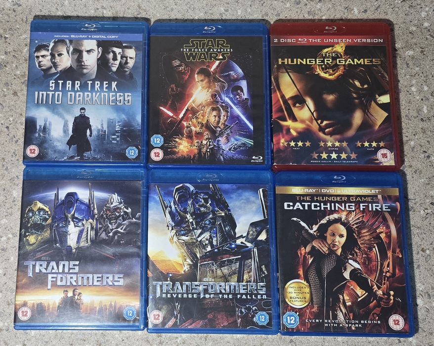 Lot 22 Blu-ray originale – Harry Potter, Planet Earth, Hobbit, Star Wars